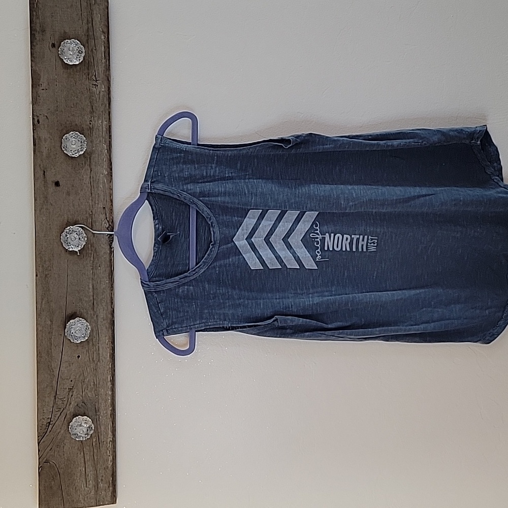Alternative Apparel Women's Tank Top - Blue SZ LG